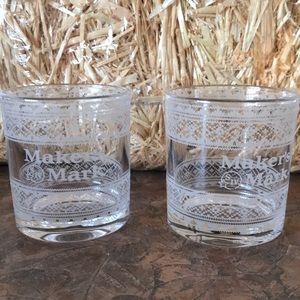 Maker’s Mark hi ball whiskey 🥃 glass set